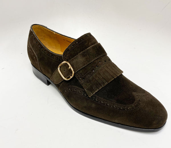 Ugo Vasare Suede Loafer - Brown