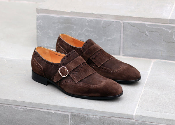 Ugo Vasare Suede Loafer - Brown