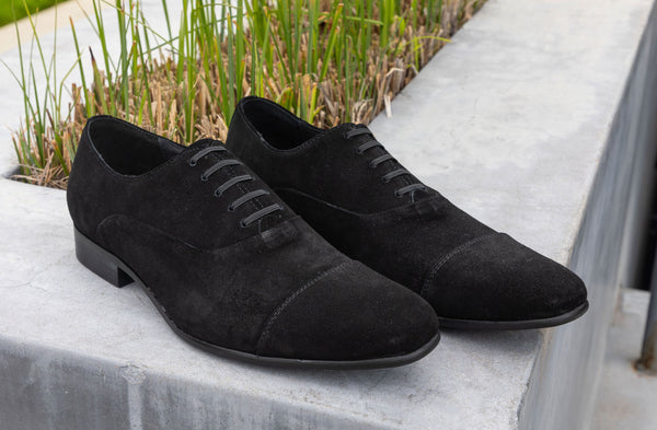 C&E Calfskin Oxford - Black