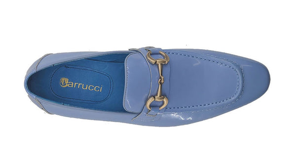 Maurice Calfskin Loafer - Periwinkle/Blue