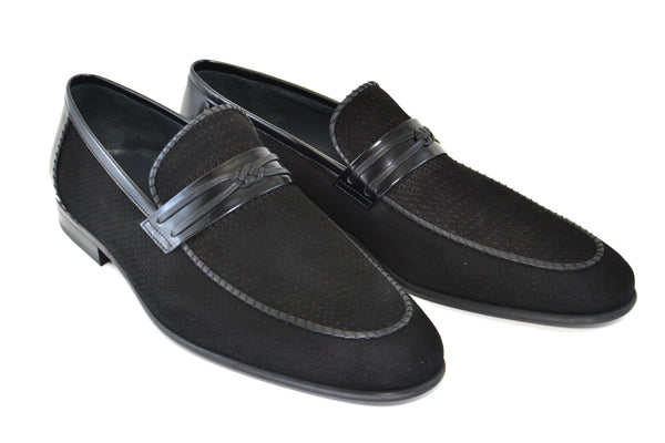 Corrente Loafer Suede - Black