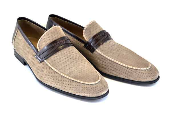 Corrente Loafer Suede - Taupe
