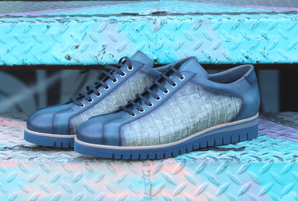 Corrente Oxford Calfskin - Blue
