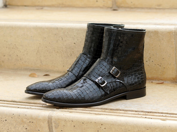 Corrente Calfskin Boot - Black