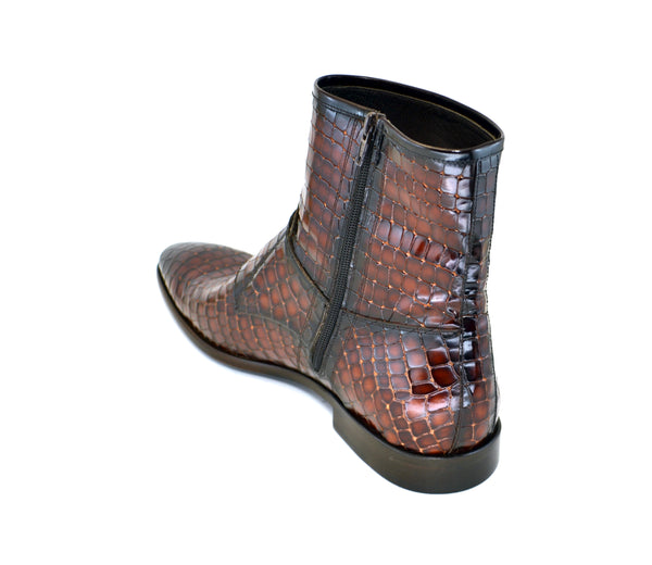 Corrente Calfskin Boot - Brown