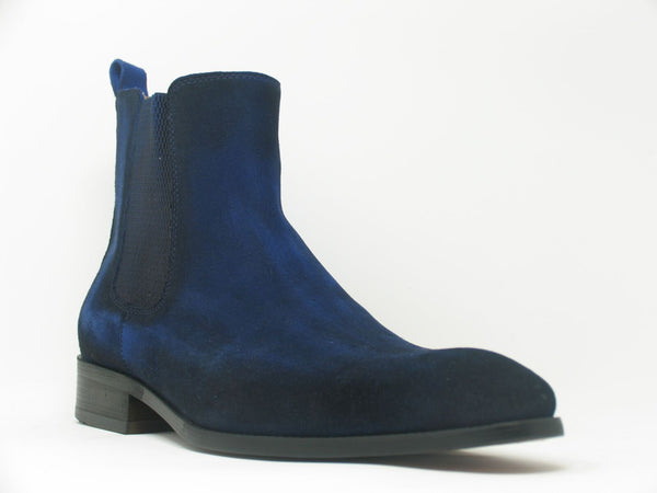 Carrucci Suede Slip-On Boot - Blue