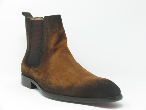 Carrucci Suede Slip-On Boot - Brown