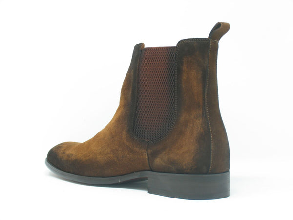 Carrucci Suede Slip-On Boot - Brown