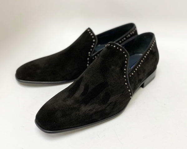 Corrente Suede Loafer - Black