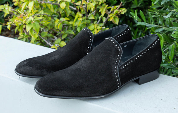 Corrente Suede Loafer - Black