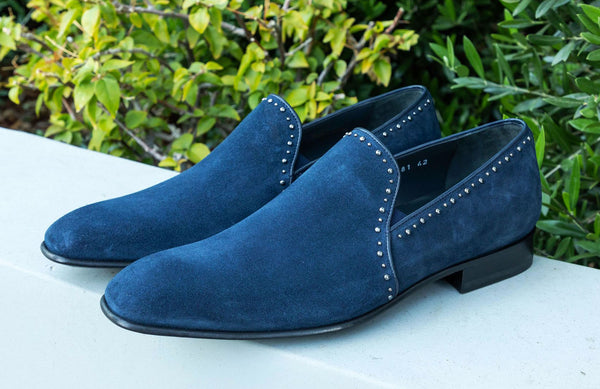 Corrente Suede Loafer - Navy
