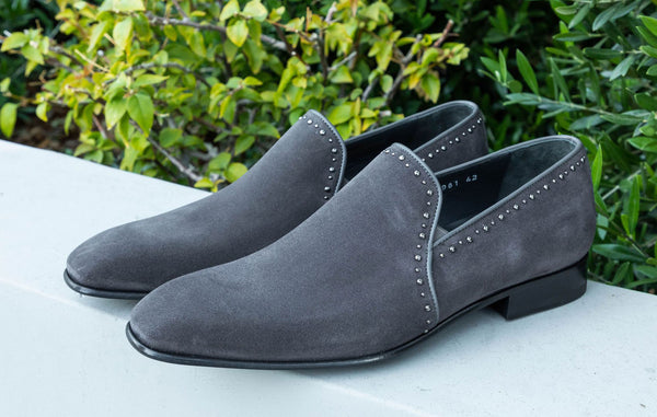 Corrente Suede Loafer - Grey