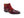 C&E Shoes Calfskin Suede Chukka - Burgundy