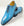 Carrucci Burnished Calfskin Oxford - Ocean Blue