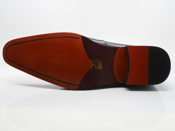 Carrucci Shoes Calfskin Loafer - Black