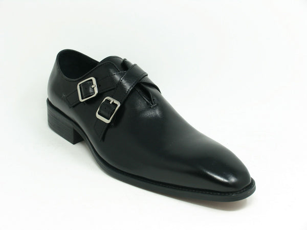 C&E Shoes Calfskin Loafer - Black