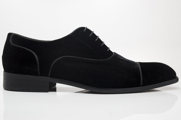 Maurice Velvet Oxford - Black