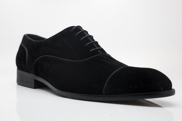 Maurice Velvet Oxford - Black