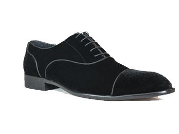 Maurice Velvet Oxford - Black