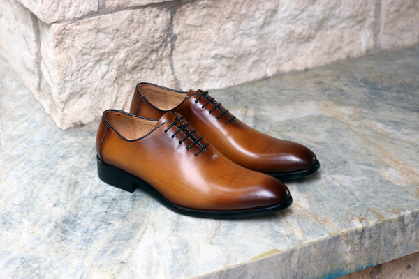 Maurice Calfskin Oxford - Cognac