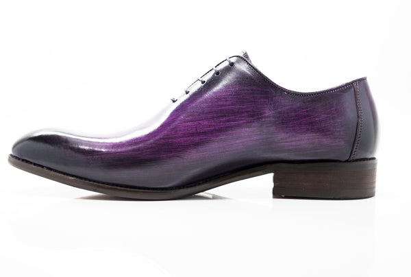 Maurice Leather Oxford - Purple
