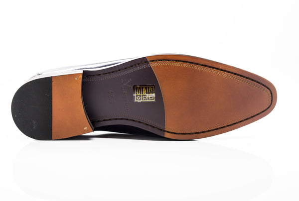 Maurice Leather Oxford - Purple