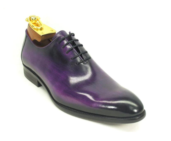 Maurice Leather Oxford - Purple