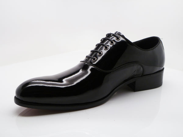 Carrucci Patent Leather Oxford - Black