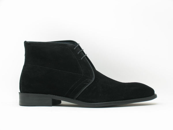 C&E Shoes Suede Chukka Boot - Black