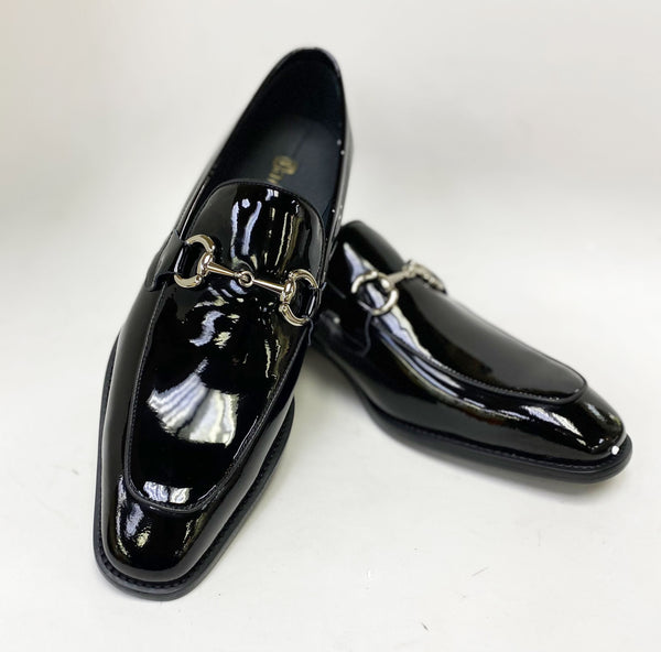 Maurice Patent Leather Loafer - Black