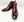 Maurice Burnished Calfskin Boot - Burgundy