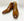 Maurice Burnished Calfskin Boot - Cognac