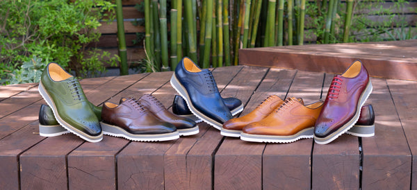 Maurice Calfskin Lace-Up Shoe - Cognac