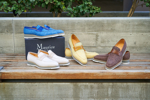 C&E Canvas Calfskin Loafer - Brown