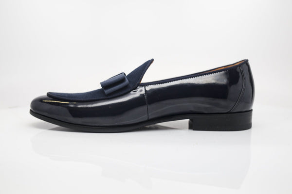C&E Shoes Leather Suede Loafer - Blue