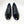 C&E Shoes Calfskin Lace-Up Sneaker - Black