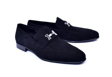 Corrente Suede Loafer - Black