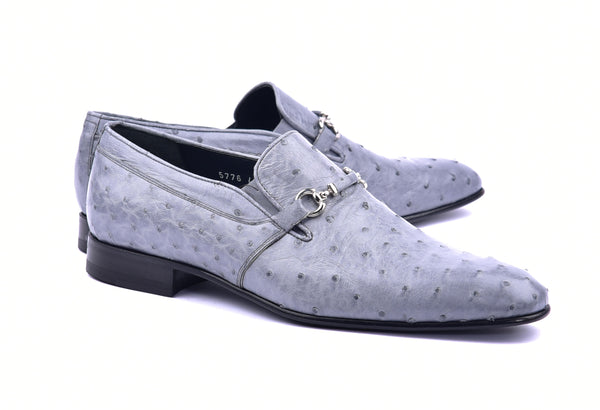 Corrente Ostrich Loafer - Grey