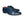 Pelle Exotics Ostrich Quill Oxford - Blue
