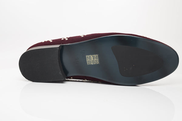 Carrucci Suede Loafer - Burgundy