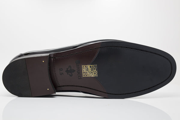 Carrucci Patent Leather Loafer - Black