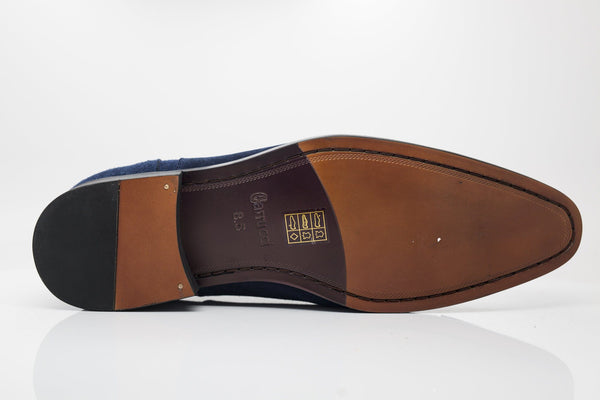 C&E Shoes Suede Oxford - Blue