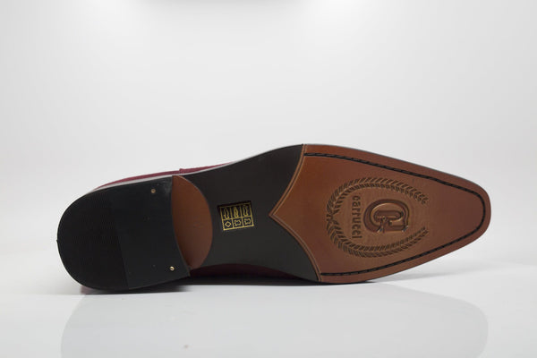 Carrucci Suede Slip-On Boot - Burgundy