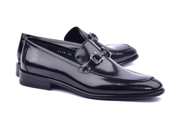 Corrente Calfskin Loafer- Black
