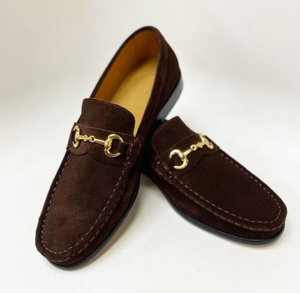 Pelle Suede Loafer - Dark/Brown
