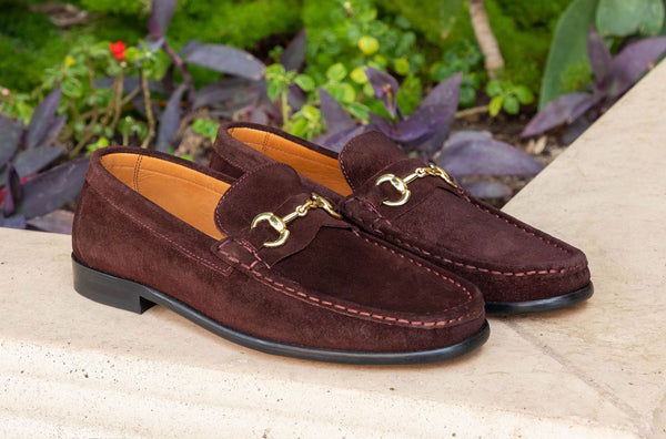 Pelle Suede Loafer - Dark/Brown