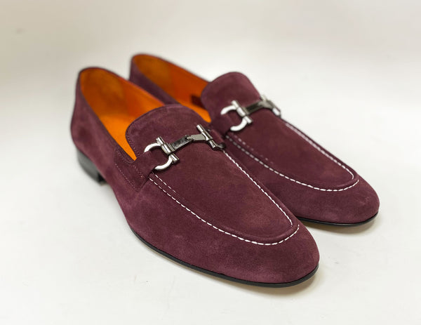 Corrente Suede Loafer - Wine