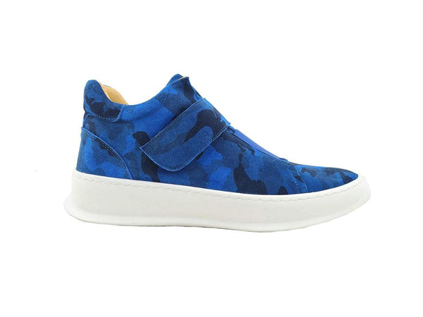 C&E Camoflage Suede Sneaker - Blue