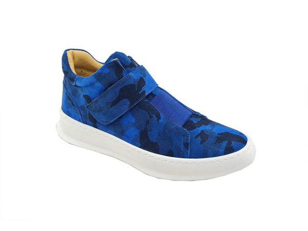 C&E Camoflage Suede Sneaker - Blue