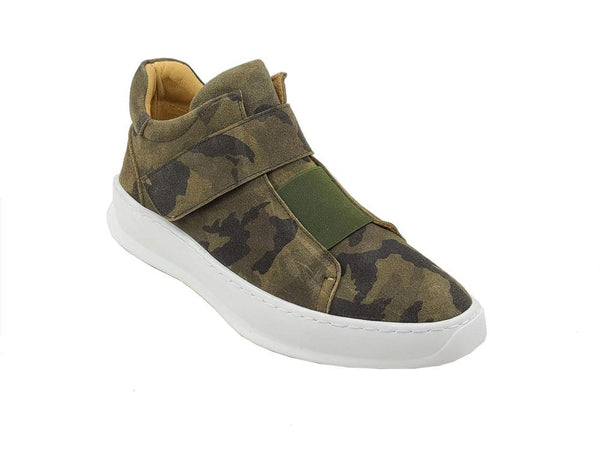 C&E Camoflage Suede Sneaker - Green